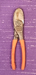 De colección Benner-Nawman UP-B41 "El cortador de cable limpio" Naranja EE. UU. 8"" - Imagen 1 de 8