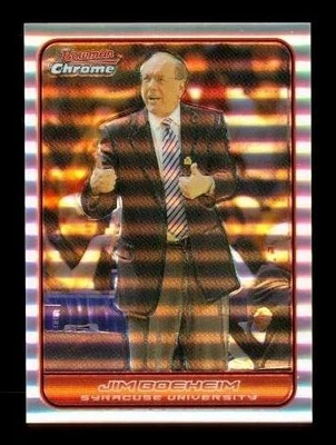 Bowman Draft Picks & Stars 2006 refractor cromado 32/249 Jim Boeheim novato radiocontrol Foto 1 de 2