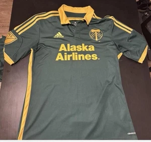Auténtico Portland Timbers Adidas 2014-2016 Third Alaska Air Jersey Kit Mediano M - Imagen 1 de 1