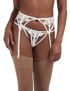 Bluebella Nova Suspender Belt 34803 Sexy Suspenders Womens Lingerie Ivory - Picture 1 of 41