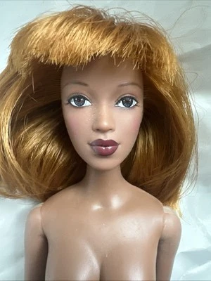 2002 MADAME ALEXANDER NUDE PARIS WILLIAMS VIP AFRICAN AMERICAN ALEX 16”  DOLL - Image 1 of 4