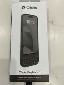 Clavier Clicks pour Apple iPhone 16 Coque Onyx CK-6000-4 Neuf - Photo 1 sur 3