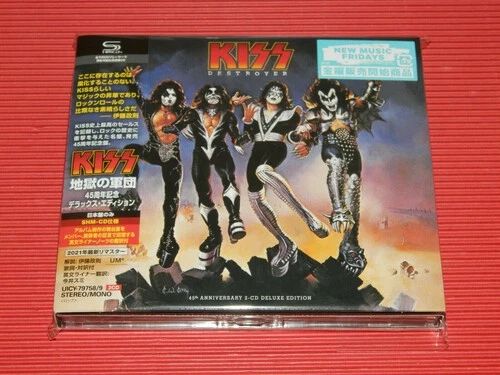 Kiss - Destroyer: 45th Anniversary Deluxe Edition (Ltd SHM-CD) [New CD] Ltd Ed, - Imagem 1 de 1