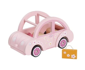 Le Toy Van Holz Daisylane Sophies Auto Spielset Neu - Karton geöffnet - Bild 1 von 7