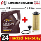 CAR SERVICE ENGINE OIL & FILTER 5W-30 FOR BMW 1 2 X1 X2 MINI CLUBMAN COUNTRYMAN