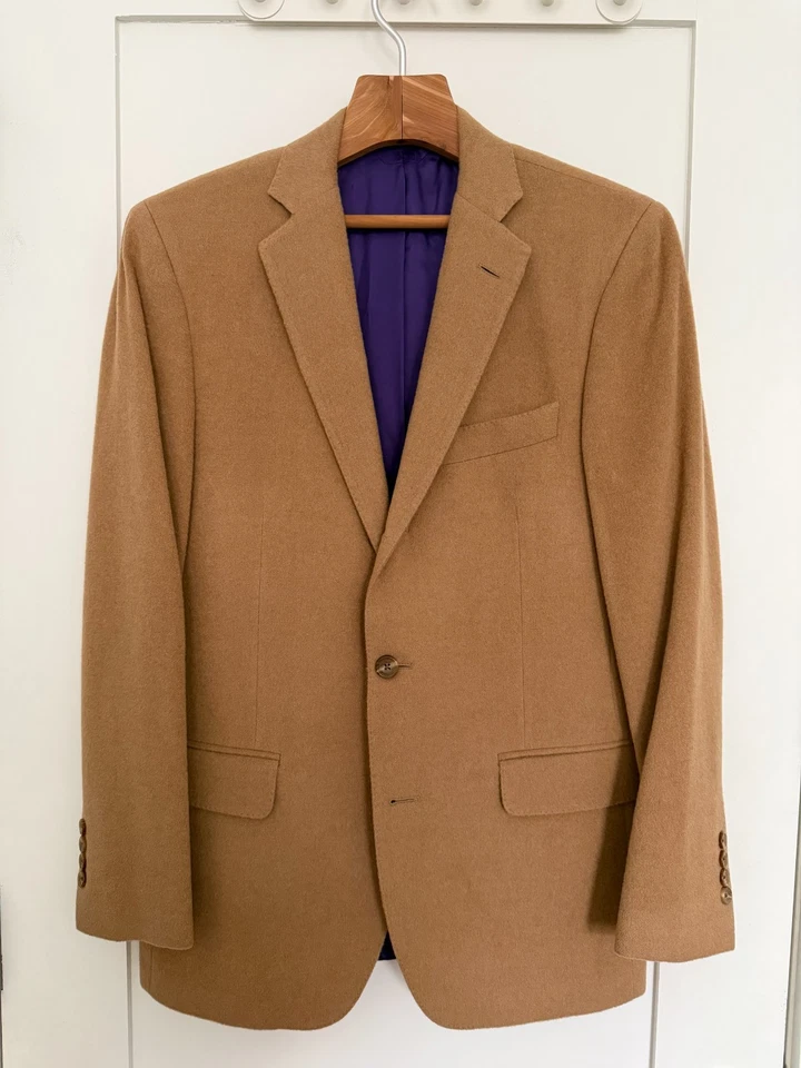 Blazer abrigo deportivo Southwick charretera pelo camel 38R como nuevo Foto 1 de 4