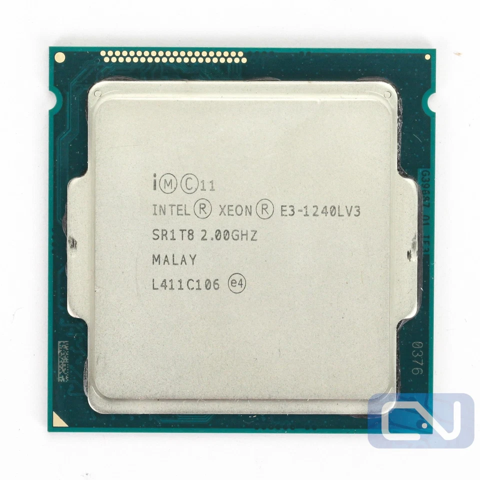 CPU Intel Xeon E3-1240Lv3 2,0 GHz (3,0 GHz Turbo) 8 MB 5GT/s SR1T8 LGA1150 grado B Foto 1 de 2