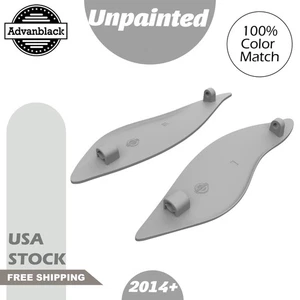 Unpainted Air Deflectors Batwing Fairing Deflectors Wind Fits Harley 14+ - Bild 1 von 8
