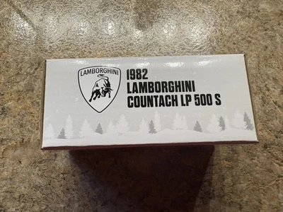 🔥Lamborghini Countach LP 500 S Hot Wheels RLC Red Line Club Exclusivo Blanco 82 Foto 1 de 4