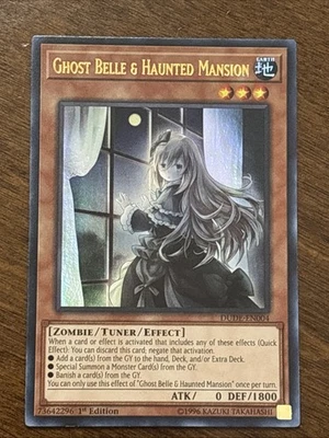 Ghost Belle & Haunted Mansion DUDE-EN004 Duel Devastator 1st Edition Ultra LP - Image 1 of 4