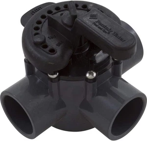Pentair 263037 Diverter Valve Three Port with 1-1/2" ID & 2" OD PVC Pipe - Picture 1 of 7