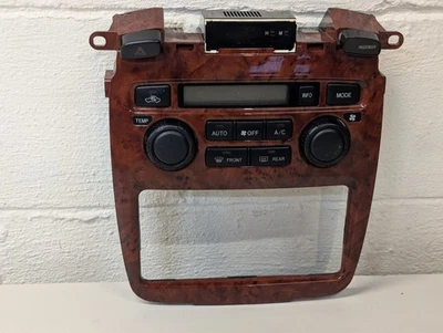 Control de clima digital Toyota Highlander Woodgrain 2001-2007 84010-48170 OEM Foto 1 de 4