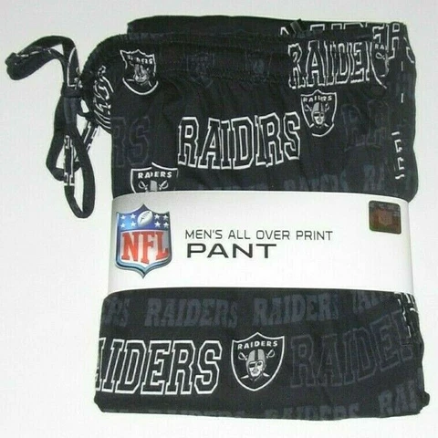 Oakland Raiders NFL Lounge Pants Men's size Small NWT Cover