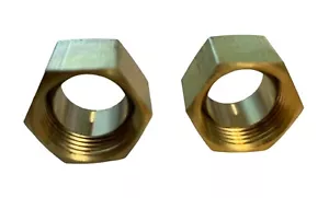 2PK Compression Nut Sleeve Ferrule Fits Devilbiss Craftsman SSP-7811 5130038-00 - Picture 1 of 3
