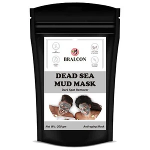 Bralcon Dead Sea Mud Mask For Men And Women Face Dark Spots 200gm - Picture 1 of 8