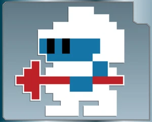 DIGGER from Dig Dug Vinyl Aufkleber #1 Auto LKW Aufkleber klassisches Arcade-Spiel Aufkleber - Bild 1 von 1