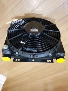 HYDAC HYDRAULIC OIL COOLER MODEL # 0K3H3.024S PART # 601-2306-007 24 VOLT - Picture 1 of 13