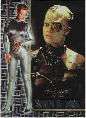 TCS 1255  Star Trek Voyager Profiles Seven of Nine 2 of 9 - Bild 1 von 2
