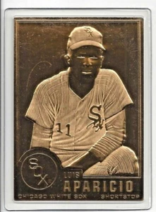 Luis Aparicio 2001 Danbury Mint Sealed 22 kt Gold Card # 126 - Picture 1 of 1