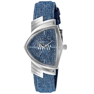 HAMILTON H24411941 VENTURA Blue Quartz Denim - Picture 1 of 7