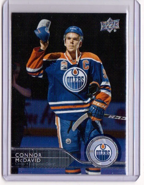 CONNOR McDAVID 19/20 30 Years of Upper Deck UD Card #UD30-25 Edmonton Oilers 🔥 - Image 1 of 2