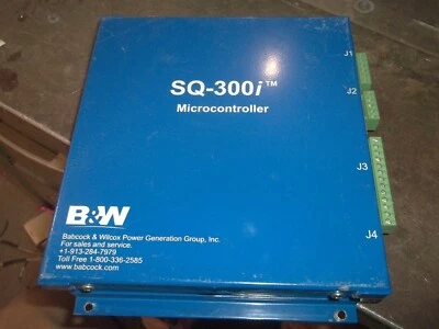 MICROCONTROLADOR BABCOK & WILCOX SQ-300I 8700700-006 100-240 VAC 50/60HZ (LL9) Foto 1 de 4