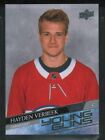 2020-21 Upper Deck #714 Hayden Verbeek Young Guns Rookie Card (145477). rookie card picture