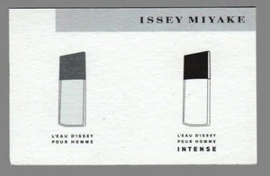 Carte publicitaire - advertising card - Issey Miyaké recto verso - Imagen 1 de 2