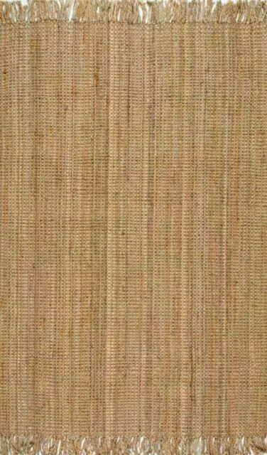 nuLOOM Chunky Loop Jute Rug 6 x 9 ft - Beige (NCCL01-609) - Image 1 of 1
