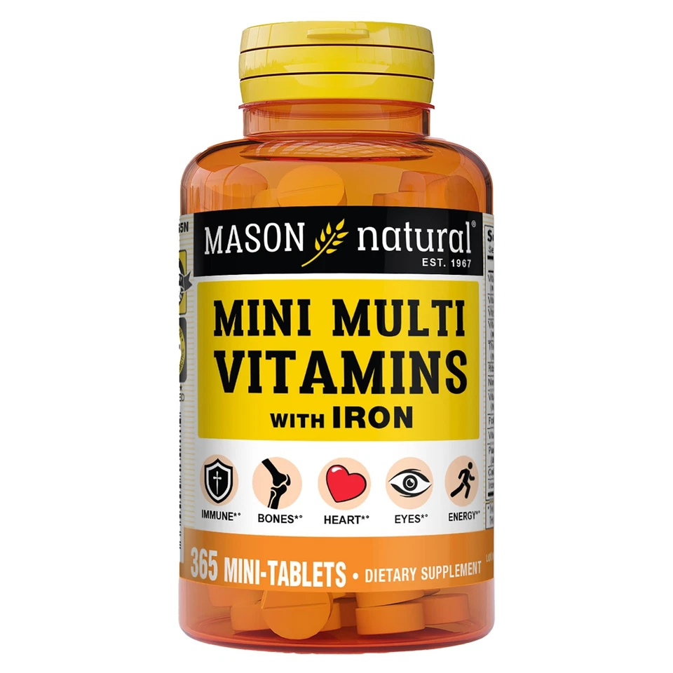 Mason Natural Daily Multiple Vitamins With Iron 365ct 311845000033t699