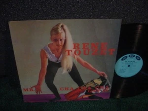 1959 RENE TOUZET GNP Mr. Cha Cha Cha LATIN JAZZ Rare ALTERNATE GIRL BONGO COVER - Picture 1 of 1