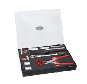 Force K913G5 13pc Spark Plug Maintenance Kit: Flexible Ratchet, Tester, Chaser.. - Bild 1 von 12