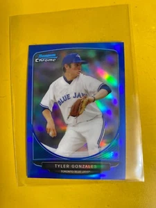 RS1745 2013 Bowman Chrome Mini Blue Refractors #232 Tyler Gonzales #79/99 - Picture 1 of 1