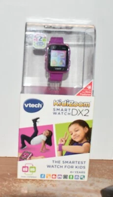 VTech 80-193810 Kidizoom Smartwatch Dx2 Dual Camera - Purple - Image 1 of 4