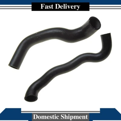 Manguera de refrigerante del radiador puertas inferiores superiores 2x para Mercedes-Benz ML320 1998-2003 Foto 1 de 4