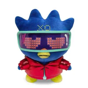 Kidrobot Hello Kitty and Friends Arcade Gamer Badtz-Maru 13" Plush - Picture 1 of 2