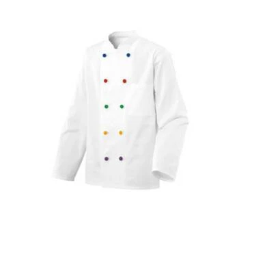 Exner Kinder Kochjacke Kochkostüm Kochen Spielen Fasching langarm weiß