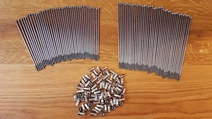 Spokes BMW R65G/S R65GS R80G/S BOTH WHEELS Stainless Steel 80 Pcs + Nipples - Picture 1 of 5