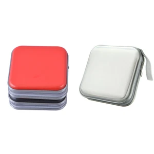 40pcs Capacity Disc CD DVD Wallet Storage Organizer Case Holder(Red) - Photo 1/7