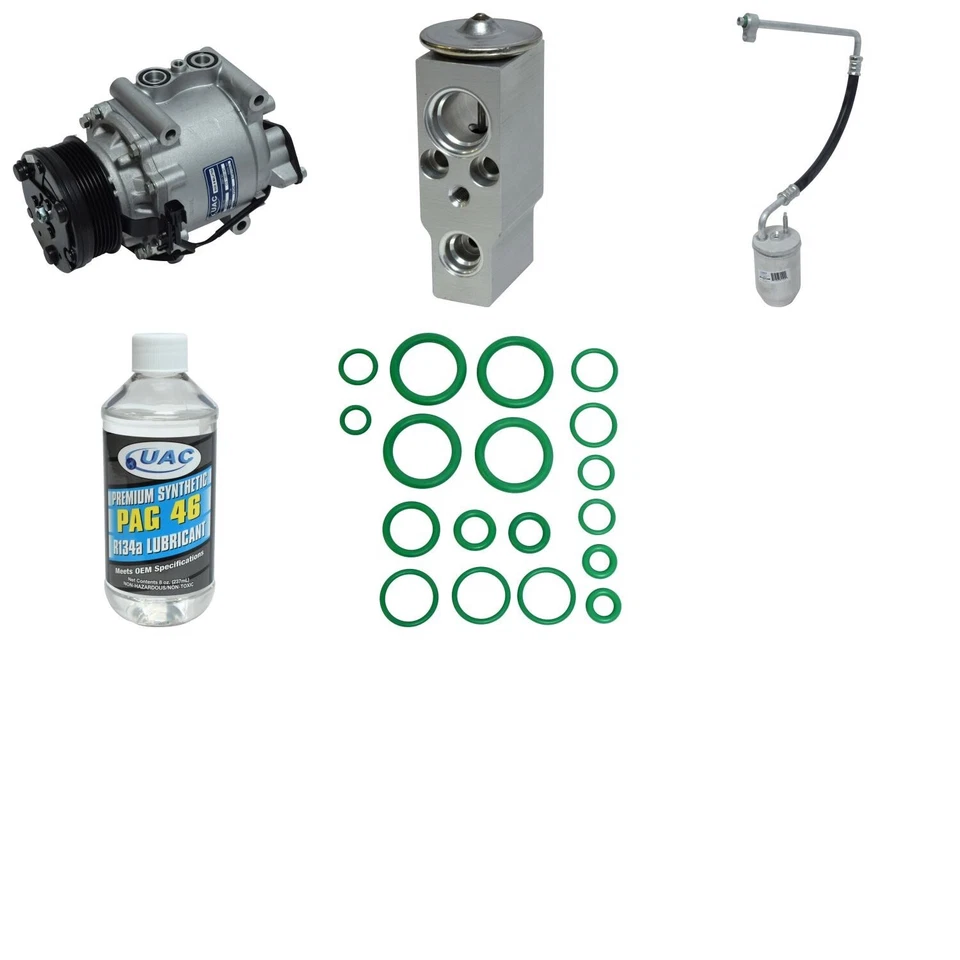 Kit de compresor de aire acondicionado para Ford Five Hundred 2005-2007 UAC 2006 Foto 1 de 1