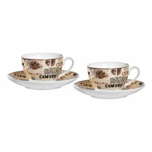 Ritzenhoff & Breker Cappuccino-Set Crema 4-tlg. Cappuccino Tasse Beige 220 ml - Bild 1 von 2