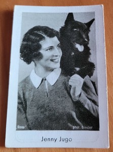 Movie Star JENNY JUGO | Portrait Photo - Trading Card #3890