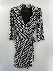Laundry by Shelli Segal Damen Wickelkleid geometrisch Small 078 - Bild 1 von 4