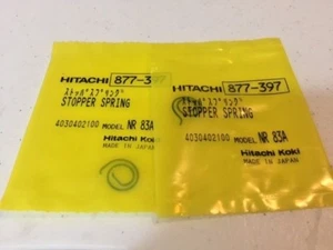 2 Qty - Resorte de tope Hitachi 877-397 877397 genuino para clavadora NR83A NR83A2 - Imagen 1 de 1
