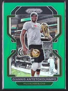 2021-22 Panini Prizm Giannis Antetokounmpo #1 Green - Picture 1 of 2