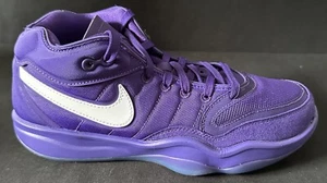 Nike Air Zoom GT Hustle 2 TB Purple Basketball Shoes Mens Size 8 New DX9190-500 - Picture 1 of 5