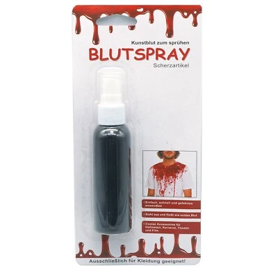 Fake Blood Halloween Fake Blood Spray 60ml, Fake Blood Halloween Make Up Vampire - Image 1 of 4