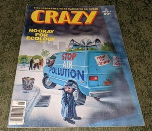 Vintage Crazy Magazine April No. 24 Hooray for Ecology Issue April 1977 - Picture 1 of 8