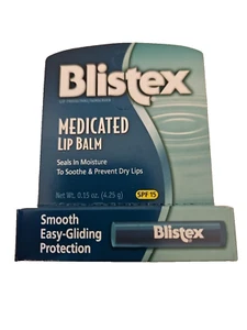 Blistex Medicated Lip Balm Stick 0.15 oz - Picture 1 of 2