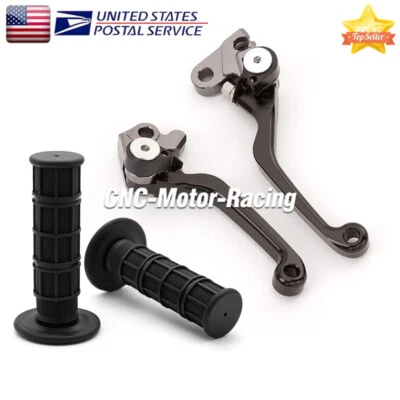 For Suzuki RM85 2005-2017 RM125 RM250 2004-2008 Brake Clutch Levers & Grips - Image 1 of 4